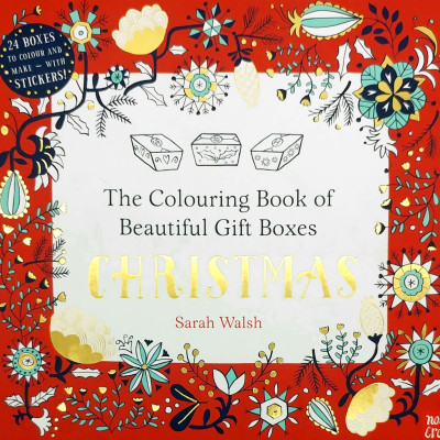 COLOURING BOOK BOXES: CHRISTMAS