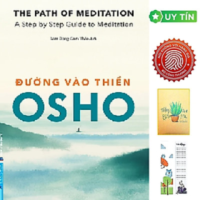 Đường Vào Thiền - OSHO (Tặng Kèm Bookmark CÚ MÈO + SỔ TAY XƯƠNG RỒNG)