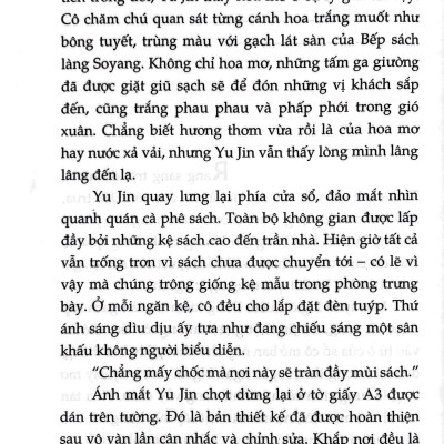 Bếp Sách Làng Soyang