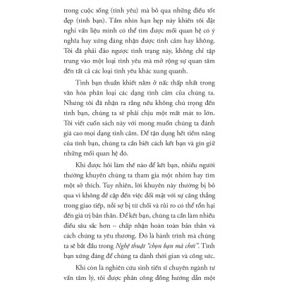 Nghệ Thuật “Chọn Bạn Mà Chơi” - Vận Dụng Khoa Học Để Cải Thiện Chất Lượng Và Số Lượng Các Mối Quan Hệ Của Bạn