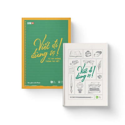 Sách Combo VIẾT RA TIỀN (Viết đi đừng sợ + Con đường trở thành Freelance Writter)  - Bản Quyền