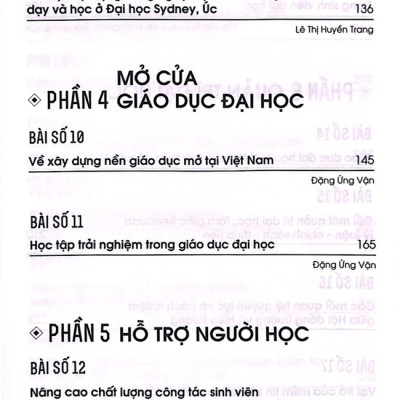 Sách - Giáo dục đại học - Xu hướng và các thực hành đổi mới