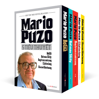 Boxset 5 tiểu thuyết của Mario Puzo