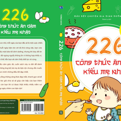 226 Công Thức Ăn Dặm Kiểu Mẹ Nhật