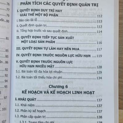 Kế toán quản trị giản lược