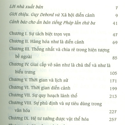 Xã Hội Diễn Cảnh (Tủ sách Tinh Hoa) - Guy Debord ; Nguyễn Tùng dịch, chú giải, giới thiệu (Ấn phẩm bỏ túi)