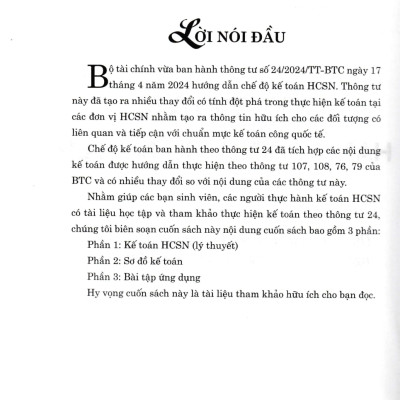 Kế Toán Hành Chính Sự Nghiệp (Lý Thuyết - Sơ Đồ Kế Toán - Bài Tập Ứng Dụng) (KT)