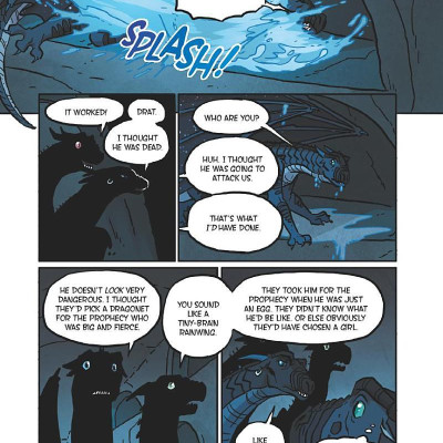 Wings Of Fire #4: The Dark Secret: A Graphic Novel