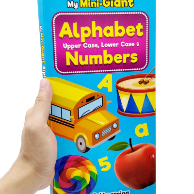 My Mini Giant: Alphabet Upper Case , Lower Case & Numbers
