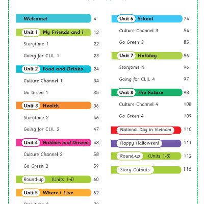 Tiếng Anh 5 Extra and Friends - Activity Book (Sách bài tập)