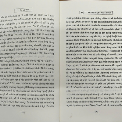 Sách - Một thử nghiệm phê bình (C.S.Lewis) (Nhã Nam Official)