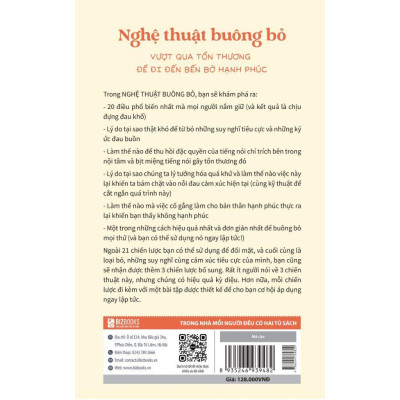 Sách Nghệ Thuật Buông Bỏ - Vượt Qua Tổn Thương Để Đi Đến Bến Bờ Hạnh Phúc - Bản Quyền