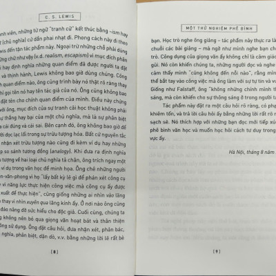 Sách - Một thử nghiệm phê bình (C.S.Lewis) (Nhã Nam Official)