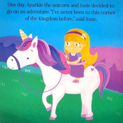 Unicorn And Princess Board: Sparkle The Unicorn