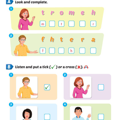 Bài tập Bổ trợ Tiếng Anh 1 i-Learn Smart Start 