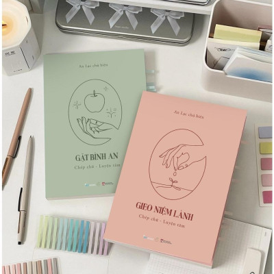 Sách Combo: GIEO NIỆM LÀNH + GẶT BÌNH AN  - Bản Quyền