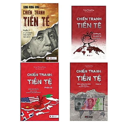 Sách: Chiến TRanh Tiền Tệ ( Trọn bộ 4 cuốn)_Tặng Bookmark