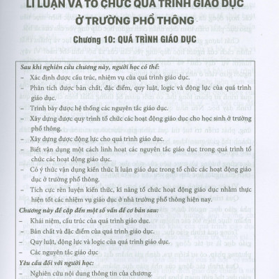 Giáo Trình Giáo Dục Học - Tập 2