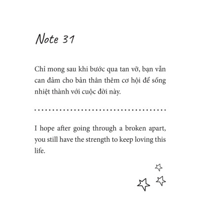 A Hug For Not Giving Up - Gửi Cậu Một Cái Ôm Vì Đã Không Bỏ Cuộc - Song Ngữ Anh-Việt