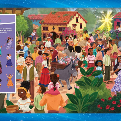 Sách ngoại văn: Look And Find Sticker Book Disney Pixar Movie Adventures