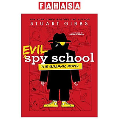 Sách ngoại văn: Evil Spy School - The Graphic Novel