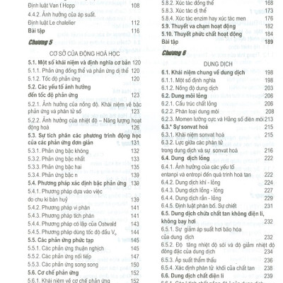 Cơ Sở Lí Thuyết Các Phản Ứng Hóa Học