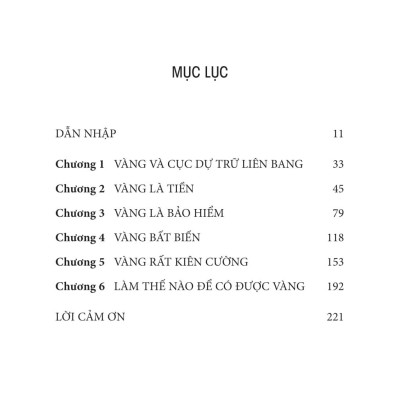 Cách Nhìn Mới Về Vàng - The New Case For Gold
