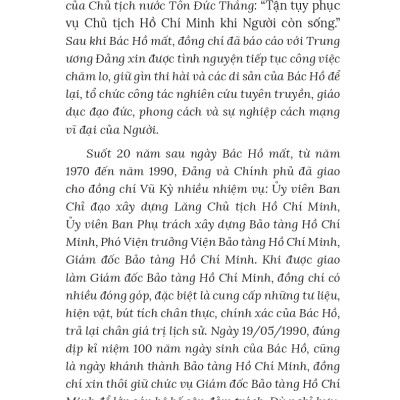Thư Kí Bác Hồ Kể Chuyện