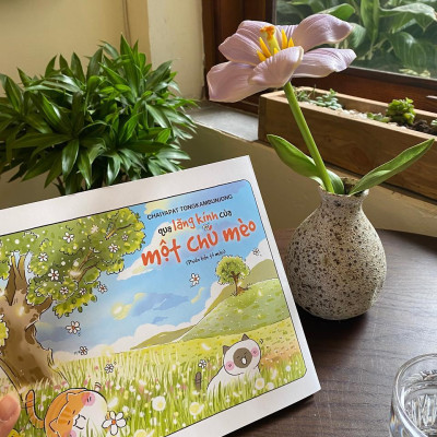 Sách Tô Màu - Qua Lăng Kính Của Một Chú Mèo - AZ Việt Nam