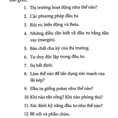 Nguyên Tắc Cơ Bản Trong Đầu Tư