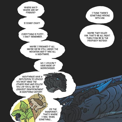 Wings Of Fire #4: The Dark Secret: A Graphic Novel