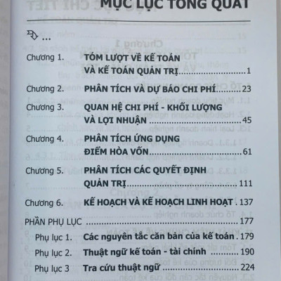 Kế toán quản trị giản lược
