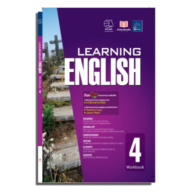 Sách Learning English Á Châu Books 3 và 4 Tiếng Anh Lớp 3 và Lớp 4 ( 8 - 10 tuổi )