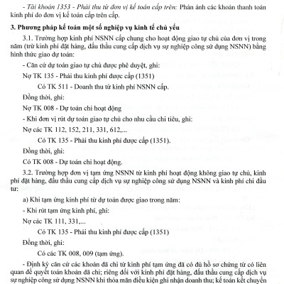Chế Độ Kế Toán Hành Chính, Sự Nghiệp (Theo Thông Tư Số: 24/2024/TT-BTC Ngày 17/04/2024 Của Bộ Trưởng Bộ Tài Chính)