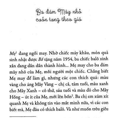 Ba Áng Mây Trôi Dạt Xứ Bèo