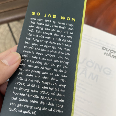 ĐƯỜNG HẦM – So Jae Won – Nhã Nam phát hành