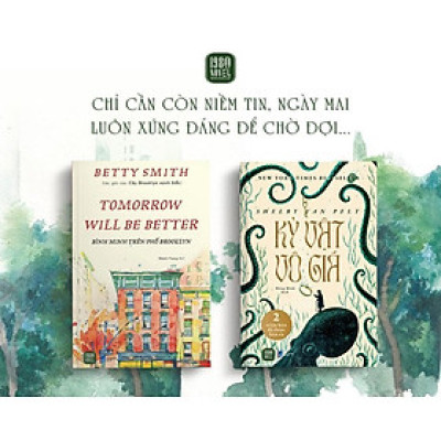 Sách - bo 2 cuốn : Bình Minh Trên Phố Brooklyn + Kỷ Vật Vô Giá - 1980Books