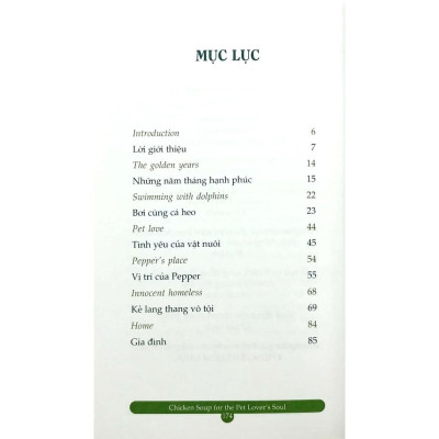 - Chicken Soup For The Pet Lover