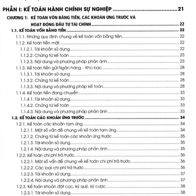 Kế Toán Hành Chính Sự Nghiệp (Lý Thuyết - Sơ Đồ Kế Toán - Bài Tập Ứng Dụng) (KT)