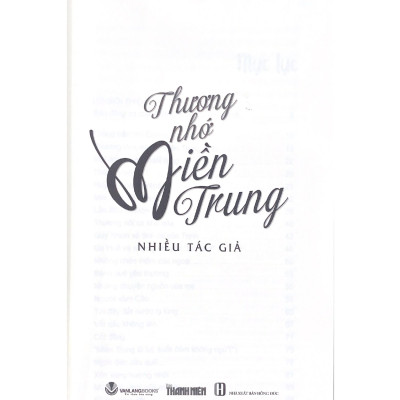 Thương Nhớ Miền Trung - Vanlangbooks