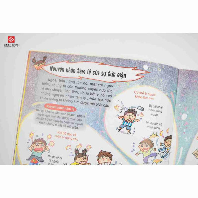 Sách - Cảm xúc siêu cấp rắc rối - Cho trẻ 6 - 12 tuổi - Combo 5 Cuốn - Đinh Tị Books