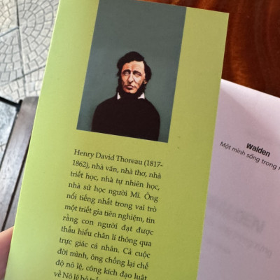 (Ấn bản bỏ túi) WALDEN - MỘT MÌNH SỐNG TRONG RỪNG  - Henry David Thoreau - Hiếu Tân dịch  - NXB Tri Thức