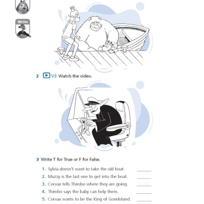 English With Muzzy Level 5 Activity Book