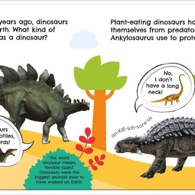 First Facts Dinosaurs (Turn-the-Wheel Books)