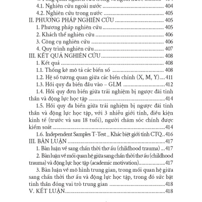 SANG CHẤN TÂM LÝ VÀ TĂNG TRƯỞNG HẬU SANG CHẤN: CÁC TIẾP CẬN LÝ THUYẾT VÀ ỨNG DỤNG TRONG THỰC HÀNH