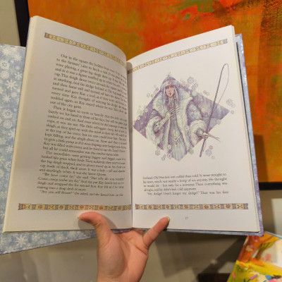 Sách - The Snow Queen: A story in seven parts by Hans Christian Andersen - Sách tiếng anh, thiếu nhi, bìa cứng