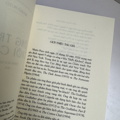 COMBO 5 TIỂU THUYẾT CỦA MARIO PUZO– Mario Puzo – Đông A- NXB Văn Học