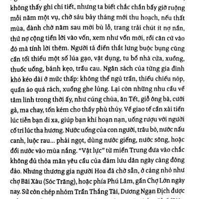 Sơn Nam - ĐBSCL - Nét Sinh Hoạt Xưa, Văn Minh Miệt Vườn (Mới)