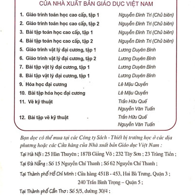 Bài tập vẽ kỹ thuật (Sách dùng cho các trường đào tạo hệ Cao đẳng)