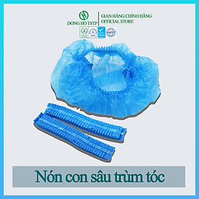 Túi Nón lưới vải không dệt trùm tóc - Nón bảo hộ lao động[ TÚI 50 CÁI ]